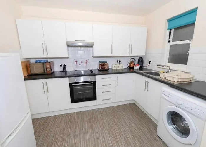 Puffin - Beautifully Furnished Double Bedroom Lägenhet